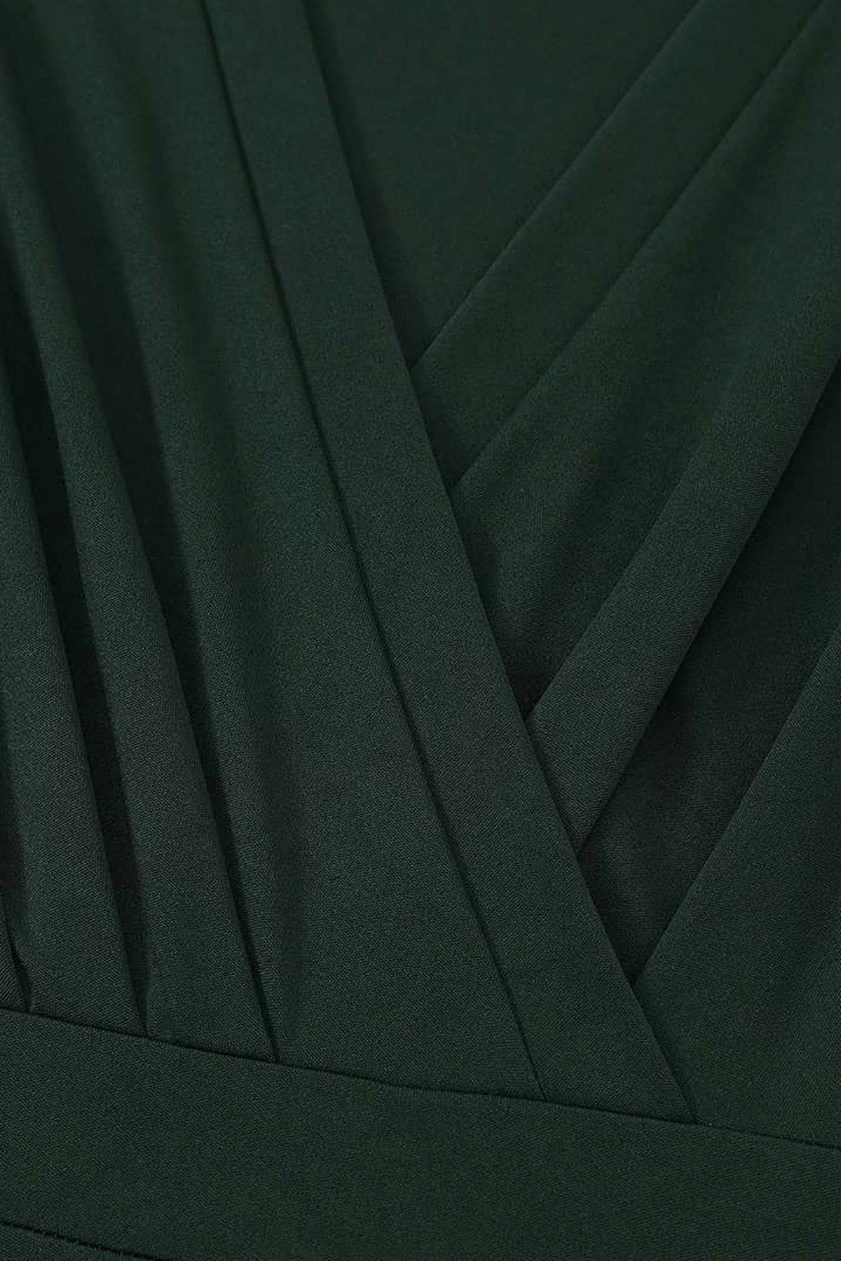 Abito corto da cerimonia Marta, fantasia a pois, scollo incrociato, marrone e altri colori